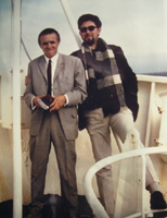 Peter Koppen in Australien (1968 bis 1970) - Rckfahrt auf der Achille Lauro (1970) mit Volker
