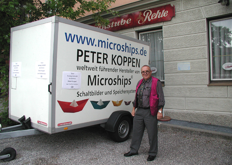 Anhnger des aktuellen Transportfahrzeugs von Peter Koppen ab 2006